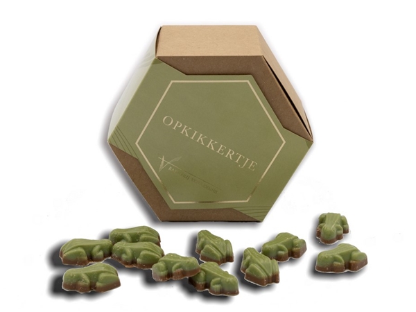 Doosje tekst: Opkikkertje