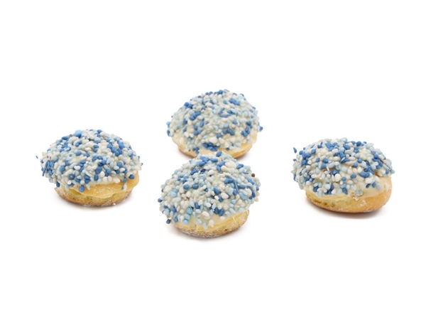 Geboorte soesjes blauw