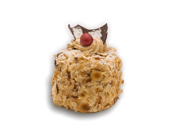 Hazelnoot-schuim gebak