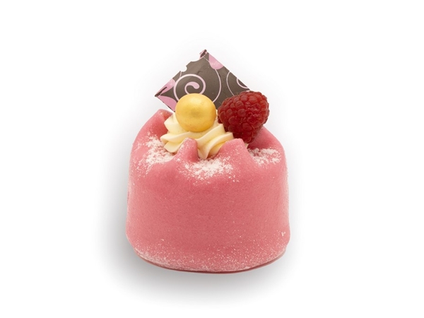 Vanille framboos gebakje