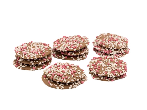 Chocolade flikken meisje